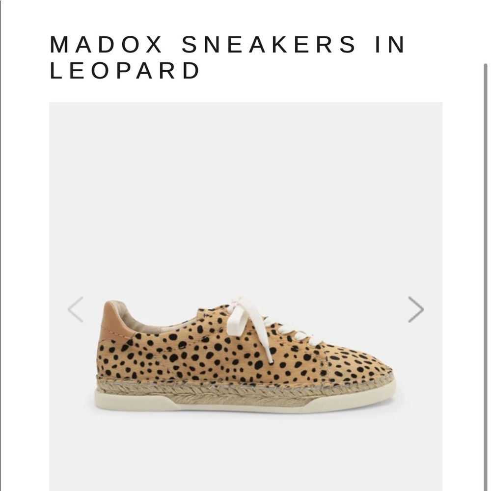 Dolce Vita Maddox Sneaker Leopard